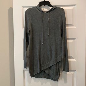 Gray hoodie tunic. Size medium.